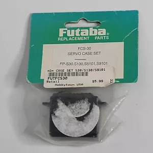 Futaba FCS-30 Servo Case Set FP-S30 S130 S5101 S9101 RC Radio Control Part NEW - Picture 1 of 2