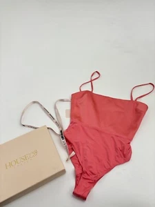 Women's House Of CB Bodysuit In Coral - BNWT - Size XS - Picture 1 of 8