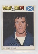 1974 Williams Forlags VM 74 Fotboll (Sweden) Willie Morgan #204