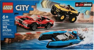 LEGO (60395) CITY: 🏁 Combo Race Pack 🚗 🛻 | ENVÍO GRATIS | NUEVO | PRECINTADO | Foto 1 de 4