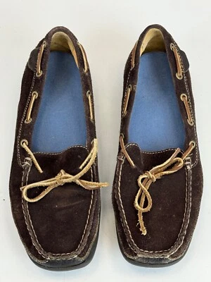 Zapatos de barco Sperry Top-Sider para mujer talla 8,5 M cuero gamuza marrón Foto 1 de 3