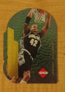 1996 Collectors Edge Rookie Rage Die Cut Rookie Jerome Williams #47 Georgetown - Picture 1 of 2