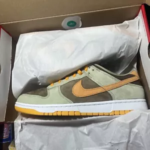 Nike Dunk Low Dusty Olive Size 10 New - Picture 1 of 7