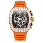 Fashion Full Diamond New Sports Multi-Functional Mechanical Watch Men's Watch