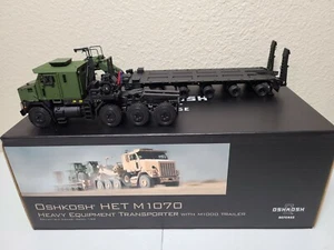 Oshkosh HET M1070 Transporter M1000 Trailer - Sword TWH 1:50 Scale #SW1500-K New - Picture 1 of 8