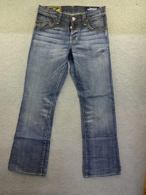 Rock & Republic Mens Jeans Size 31 X 29 Blue Henley Straight Fit Med Wash Denim - Image 1 of 4