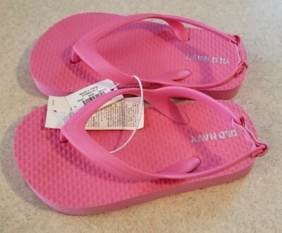 Sandalias ROSA Old Navy para niñas pequeñas 5 6 7 9 10 correa al tobillo #17121 Foto 1 de 4