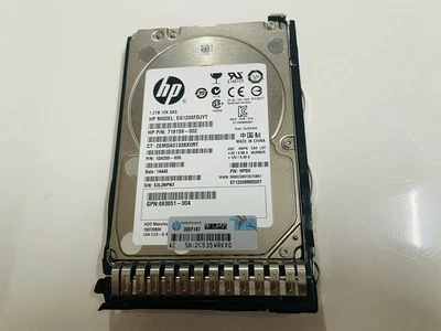 718162-B21 HP 1.2TB 6G SAS 10K 2.5in DP ENT SC HDD 718159-002 718292-001 - Image 1 of 4