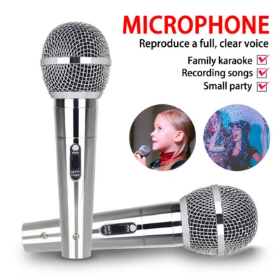 Universal 6.5mm Wired Handheld Microphone Home KTV Karaoke Recording Studio Mic - Image 1 of 4