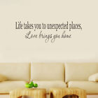 Life Takes You To Unexpected Places Wall Stickers Home Living Room