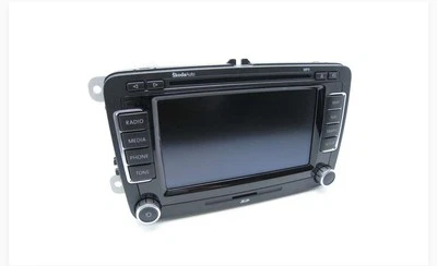 Skoda Superb II 3T0035680E Navigation GPS Navi Radio - Bild 1 von 2