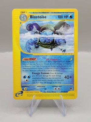 Pokémon Expedition Base Set - Blastoise Non Holo Rare 37/165 💧  - Image 1 of 4