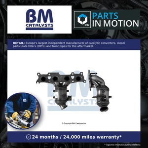 Catalytic Converter Type Approved + Fitting Kit Front 06 to 08 6FY(EW7A) BM New - Picture 1 of 8