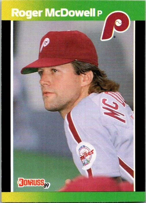 1989 Donruss Baseball's Best #16 Roger McDowell - Image 1 of 2