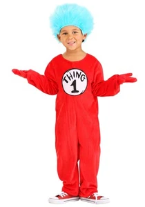 Deluxe Thing 1&2 Toddler Costume - Picture 1 of 1