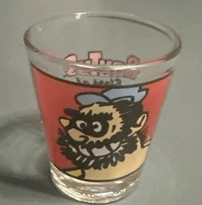 Popeye's Brutus Stars im MGM Grand Casino Schnapsglas Cartoon Bar Sammlerstück - Bild 1 von 2