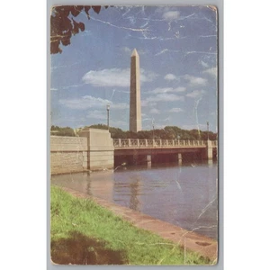 The Washington Monument, Washington DC, Vintage Post Card. - Picture 1 of 2