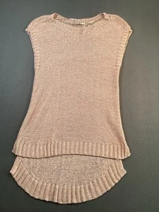 Cyrus Knit Blouse Small Pink Sleeveless Excellent Condition Box G - Picture 1 of 9