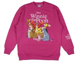 Disney Women's Winnie The Pooh And Friends Oversized Crewneck Sweatshirt (XS) - Picture 1 of 3