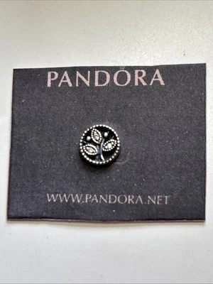 Pandora 925 ALE Mini Floating Pavé Family Tree Charm - Image 1 of 4