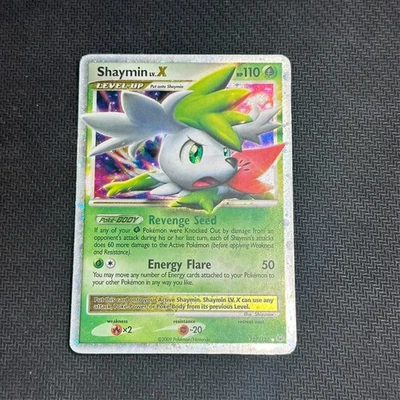 Shaymin LV.X 127/127 Holo Rare | Played | Platinum Base | Pokemon TCG - VINTAGE - Image 1 of 4