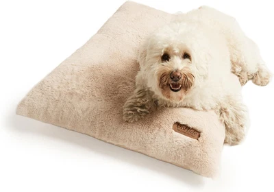 Floof Pet Pillow - Extra Soft Dog Bed Pillow- Removable Faux Fur Cover - Machine - Image 1 of 4
