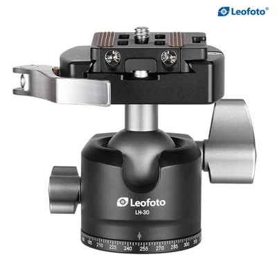 OPEN Leofoto LH-30LR Lever Release Clamp Ballhead tripod head for camera - Image 1 of 4