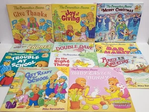 Lot Of 11 Berenstain Bears Children's Books - School Thanksgiving Christmas - Picture 1 of 7