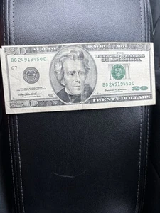 VINTAGE SERIES 1999 $20 DOLLAR BILL FEDERAL RESERVE NOTE - Picture 1 of 4