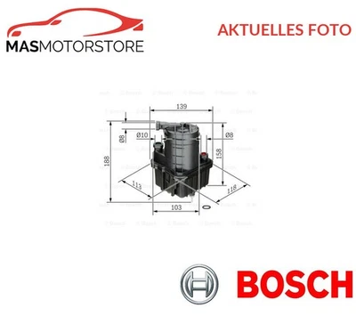 KRAFTSTOFFFILTER BOSCH 0 450 907 016 P FÜR RENAULT CLIO III,MODUS GRAND MODUS - Image 1 of 4