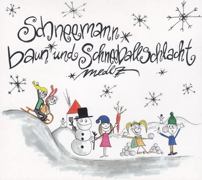 MEDLZ - CD - SCHNEEMANN BAU'N UND SCHNEEBALLSCHLACHT - Bild 1 von 2
