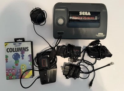 Sega Master System II 2 Console MK-3006 Ntsc Usa All Cords 1 Game 3 Controllers - Image 1 of 4