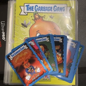 Topps The Garbage Gang Trading Cards UK 2018 Full Set & 10x Lenticular Cards - Picture 1 of 23