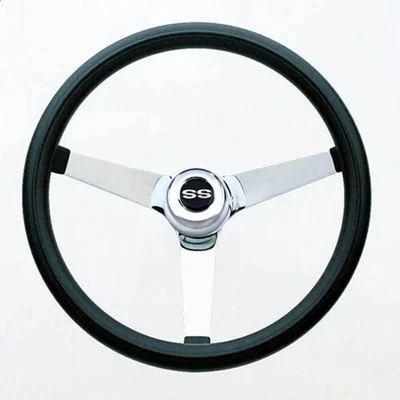 1969-1979 VOLANTE CHEVROLET NOVA SS 14,75" CROMADO com KIT DE INSTALAÇÃO - Imagem 1 de 4