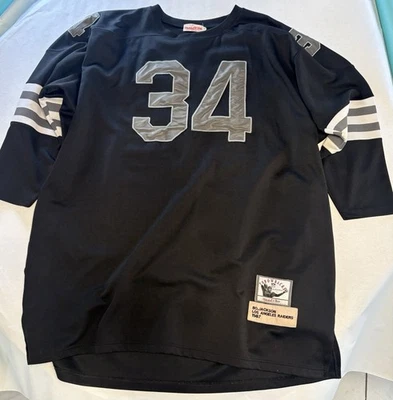 Camiseta deportiva de los Raiders de Los Ángeles para hombre 60 negra Bo Jackson Mitchell & Ness retro Foto 1 de 4