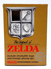 The Legend Of Zelda Nintendo NES Karte inklusive USA Second Print