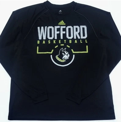 EQUIPO EMITIDO Adidas Climalite Wofford Terriers camiseta de baloncesto para hombre MEDIANA M Foto 1 de 4