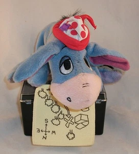 Disney Eeyore Bolsa de Frijoles Peluche Mapa del Tesoro Mini Bolsa de Frijoles Pirata Mattel Estrella - Imagen 1 de 2