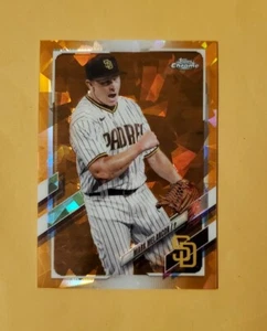 2021 Topps Chrome Sapphire Orange /25 Mark Melancon #US176 SSP - Picture 1 of 4