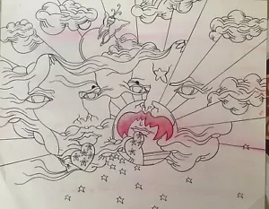 Dibujo anónimo. - Imagen 1 de 6