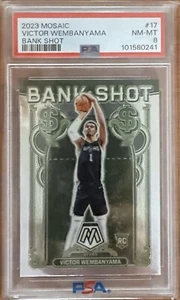 2023-24 Panini Mosaic - Bank Shot Victor Wembanyama #17 (RC) - Foto 1 di 2