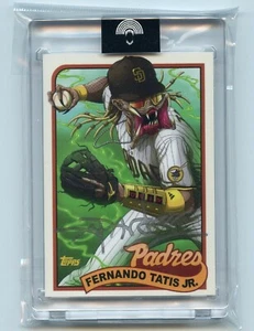 Topps Project70 Fernando Tatis Jr Alex Pardee Signed Autogramm Silber /50 - Bild 1 von 2