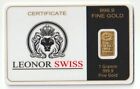 Goldbarren 1 Gramm Feingold 999,9 LEONOR SWISS Istanbul Altin Rafinerisi