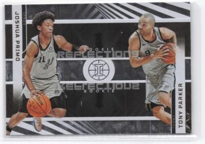 2021-22 Panini Illusions Joshua Primo / Tony Parker #19 Rookie Reflections - Image 1 of 2