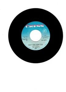 The Radiants Soul 45(CHESS 2021)Don't Take Your Love/The Clown Is Clever VG+ PRO - Picture 1 of 2