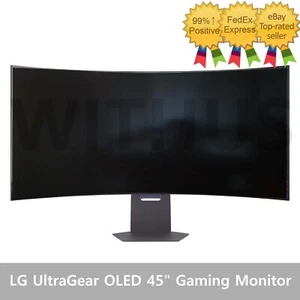LG 45GX950A Ultra Gear OLED 45 Curved Gaming Monitor OLED 5K2K WUHD Dual Mode_ - Picture 1 of 3