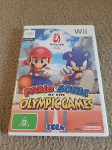 Mario & Sonic at the Olympic Games Beijing 2008 - Nintendo Wii & Wii U Complete - Picture 1 of 4
