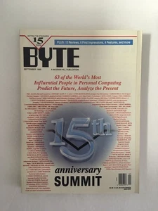 BYTE Magazine SEP 1990 Back Issue COMPUTER Magazine - World’s Most Influential - Picture 1 of 4