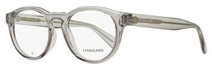 Ferragamo Keyhole Pantos Eyeglasses SF2987E 020 Transparent Grey 50mm - Picture 1 of 3