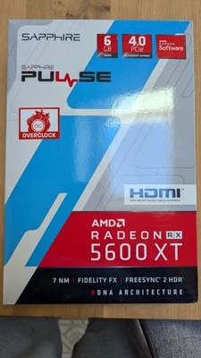 SAPPHIRE PULSE RX 5600 XT BE 6Go GDDR6 Carte Graphique (11296-05-20G) - Photo 1/2